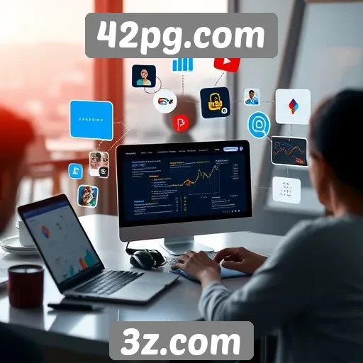 Estrategias de marketing digital utilizadas pelo site 42pg.com