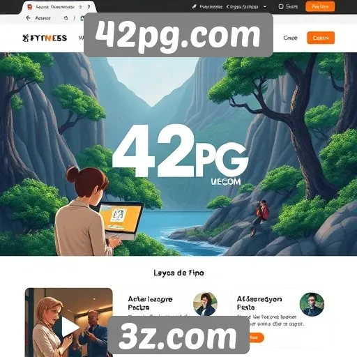 Experiência de usuário no site 42pg.com