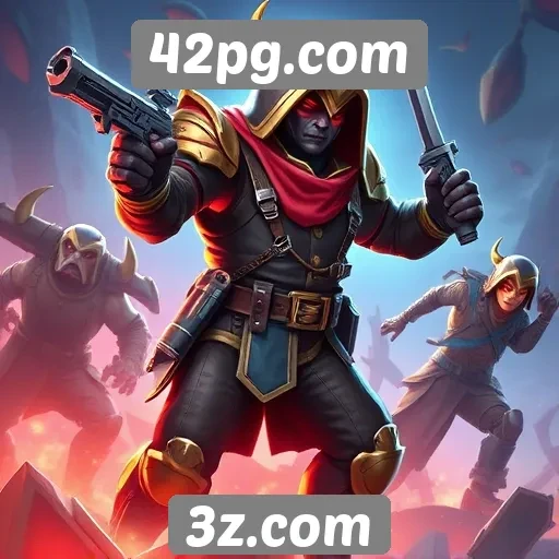 Variedade de jogos disponíveis em 42pg.com